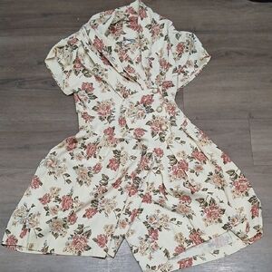 Vintage Shorts Romper